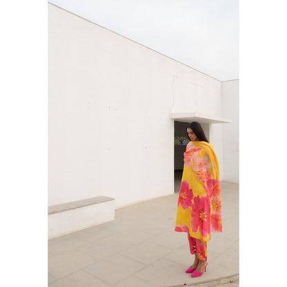 Silai Studio Floral Rhapsody Kurta