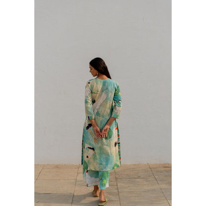 Silai Studio Birds Eye View Kurta