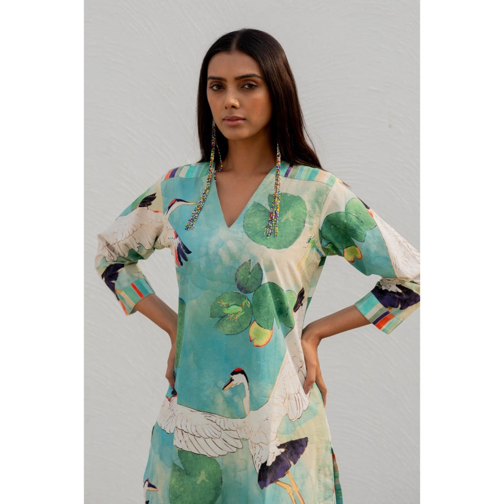 Silai Studio Birds Eye View Kurta