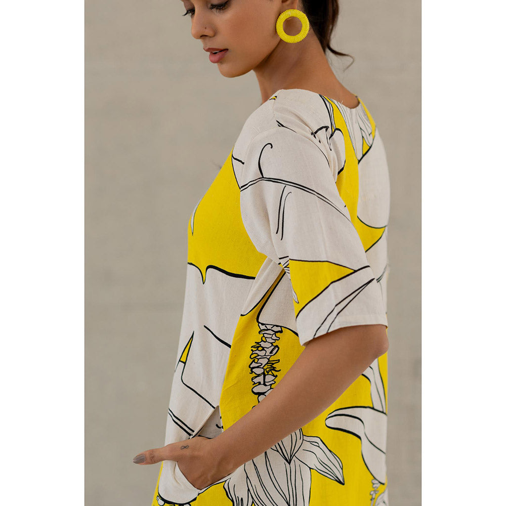 Silai Studio Plantain Orchard Kurta
