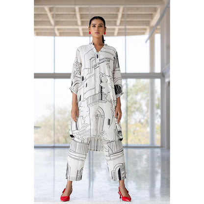 Silai Studio Mediterranean Lanes Co-Ord (Set of 2)