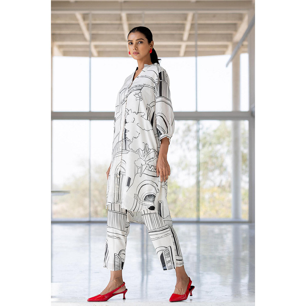 Silai Studio Mediterranean Lanes Co-Ord (Set of 2)