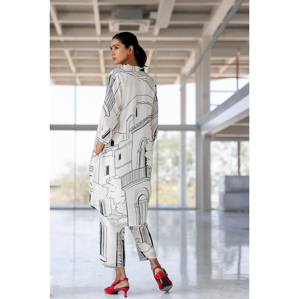 Silai Studio Mediterranean Lanes Co-Ord (Set of 2)