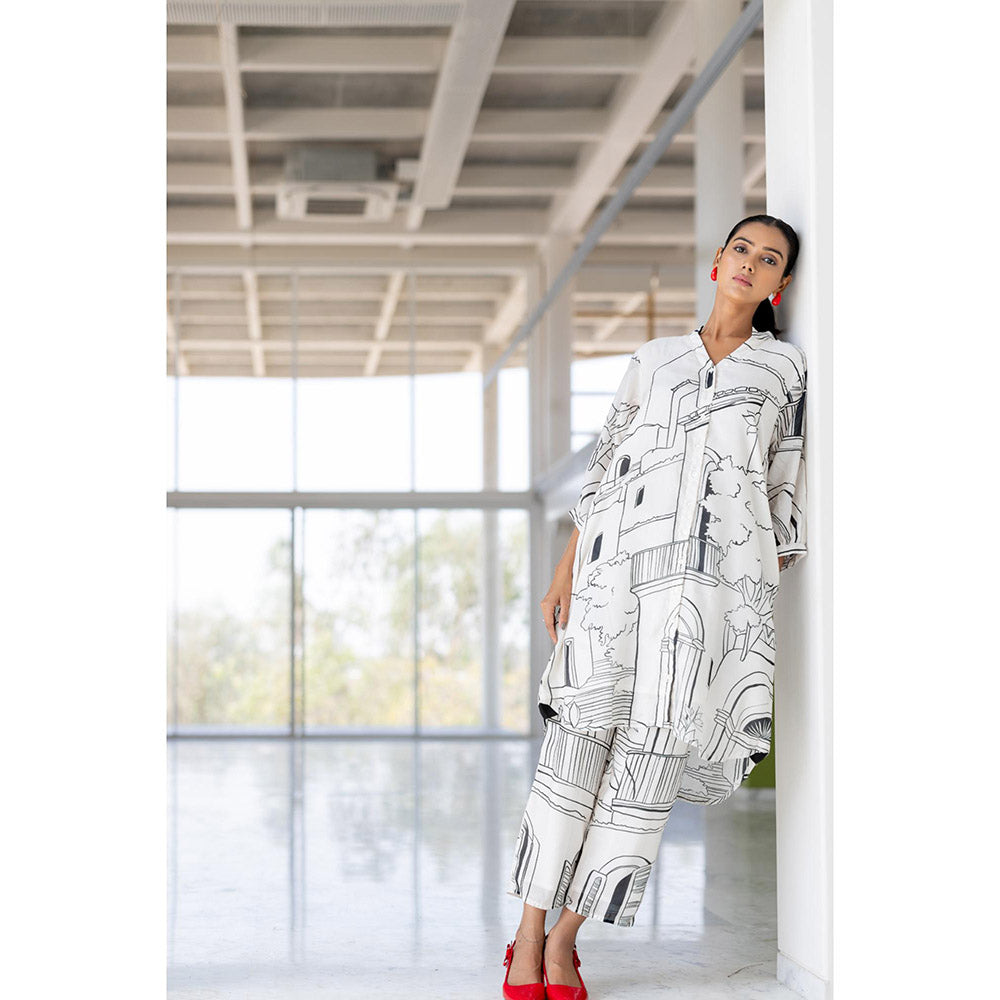Silai Studio Mediterranean Lanes Co-Ord (Set of 2)