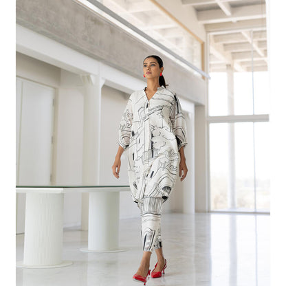 Silai Studio Mediterranean Lanes Co-Ord (Set of 2)