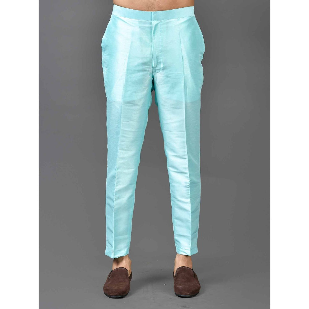 Simaaya Blue Premium Quality Silk Made Pyjamas