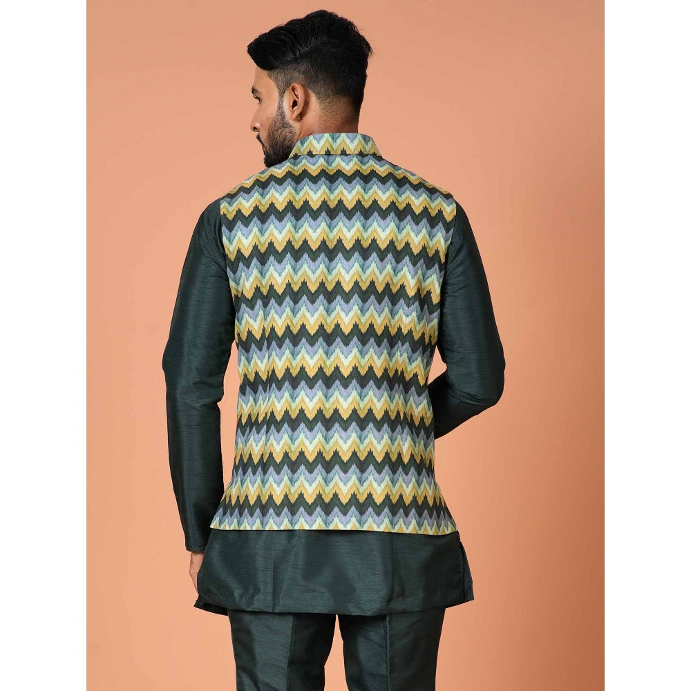 Simaaya Multi-Colour Premium Quality Cotton Blend Made Nehru Jacket