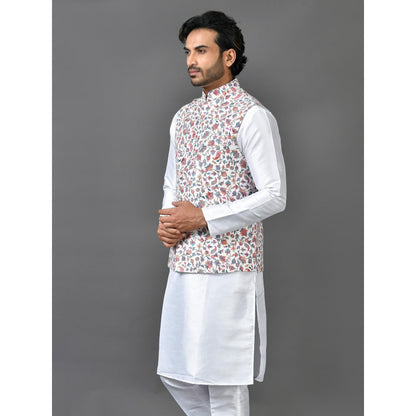 Simaaya Premium Quality Cotton Silk Made Nehru Jackets for Men