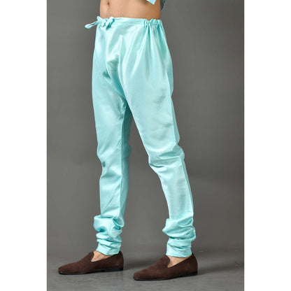 Simaaya Blue Premium Quality Silk Pyjama for Men