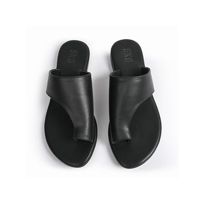 SKO Amalfi Black Flats