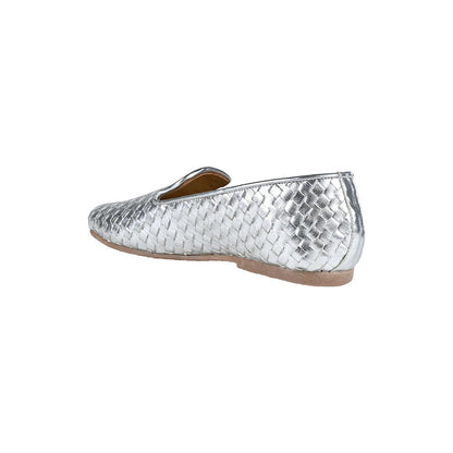 SKO Madison Silver Loafers
