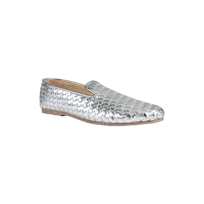 SKO Madison Silver Loafers