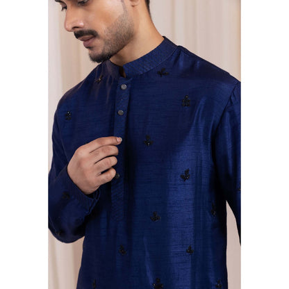 SMRITI Navy Blue Kurta and Pant