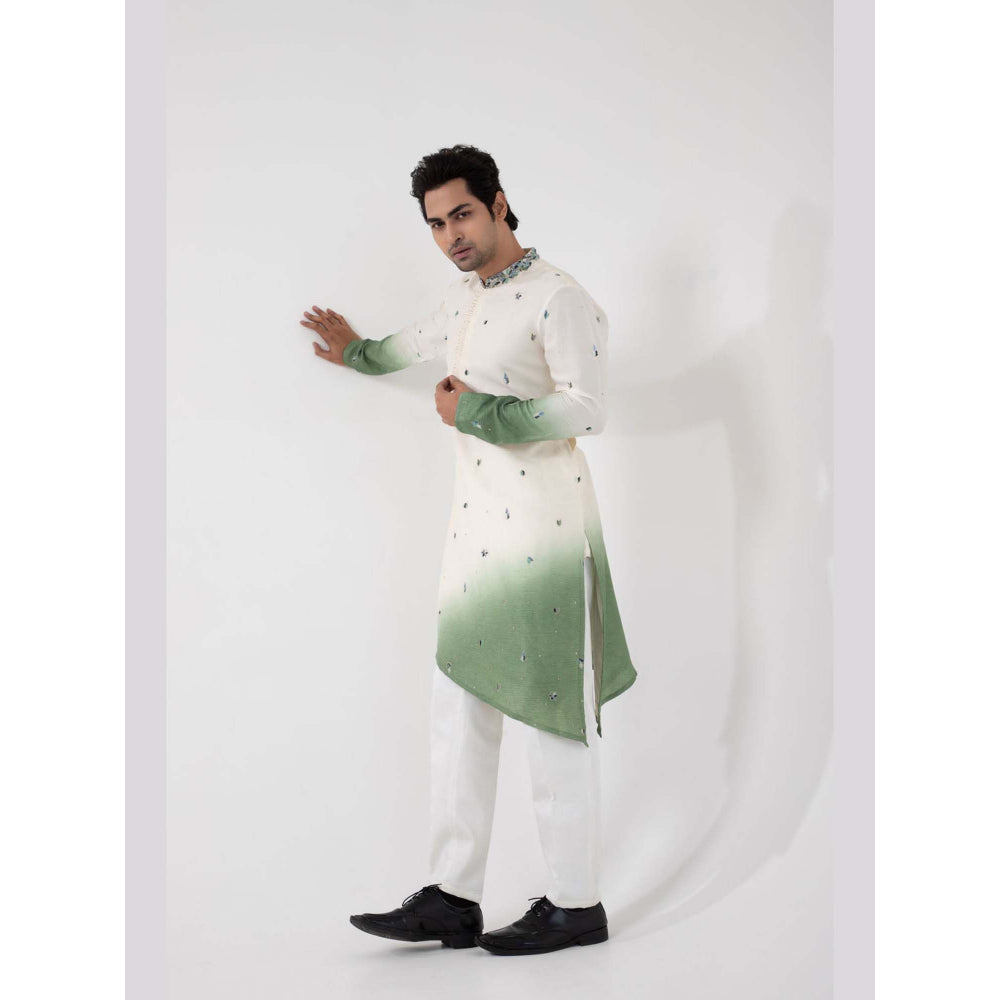 SMRITI Ivory Ombre Kurta with Pant