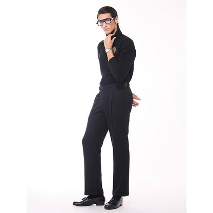 S&N by Shantnu Nikhil Cashmere Black Sweater