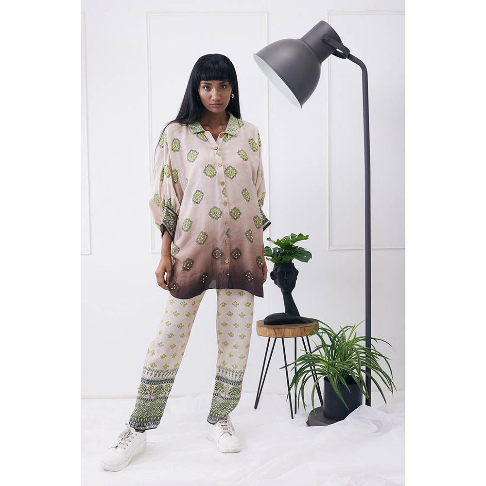 Soup by Sougat Paul Ela Printed Co-Ord (Set of 2)