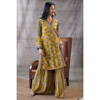 Soup by Sougat Paul Sarouk Embroidered Angarkha (Set of 2)