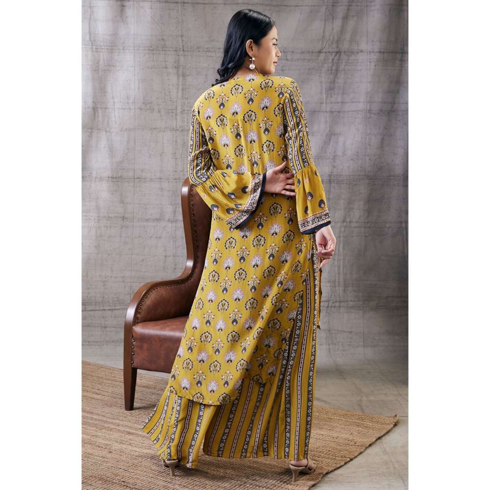 Soup by Sougat Paul Sarouk Embroidered Angarkha (Set of 2)