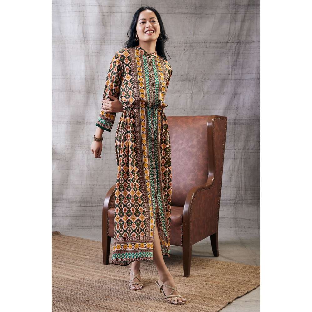 Soup by Sougat Paul Taahira Printed Long Dress