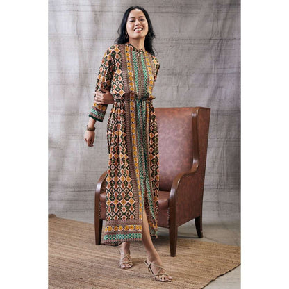 Soup by Sougat Paul Taahira Printed Long Dress