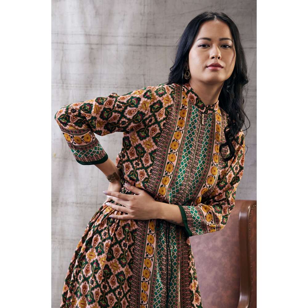 Soup by Sougat Paul Taahira Printed Long Dress