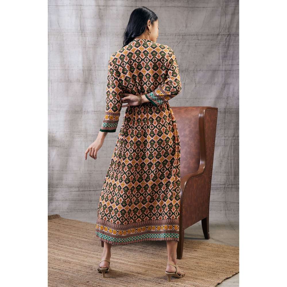 Soup by Sougat Paul Taahira Printed Long Dress