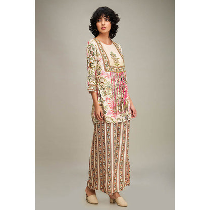 Soup by Sougat Paul Mehr Embellished Kurta and Palazzo (Set of 2)