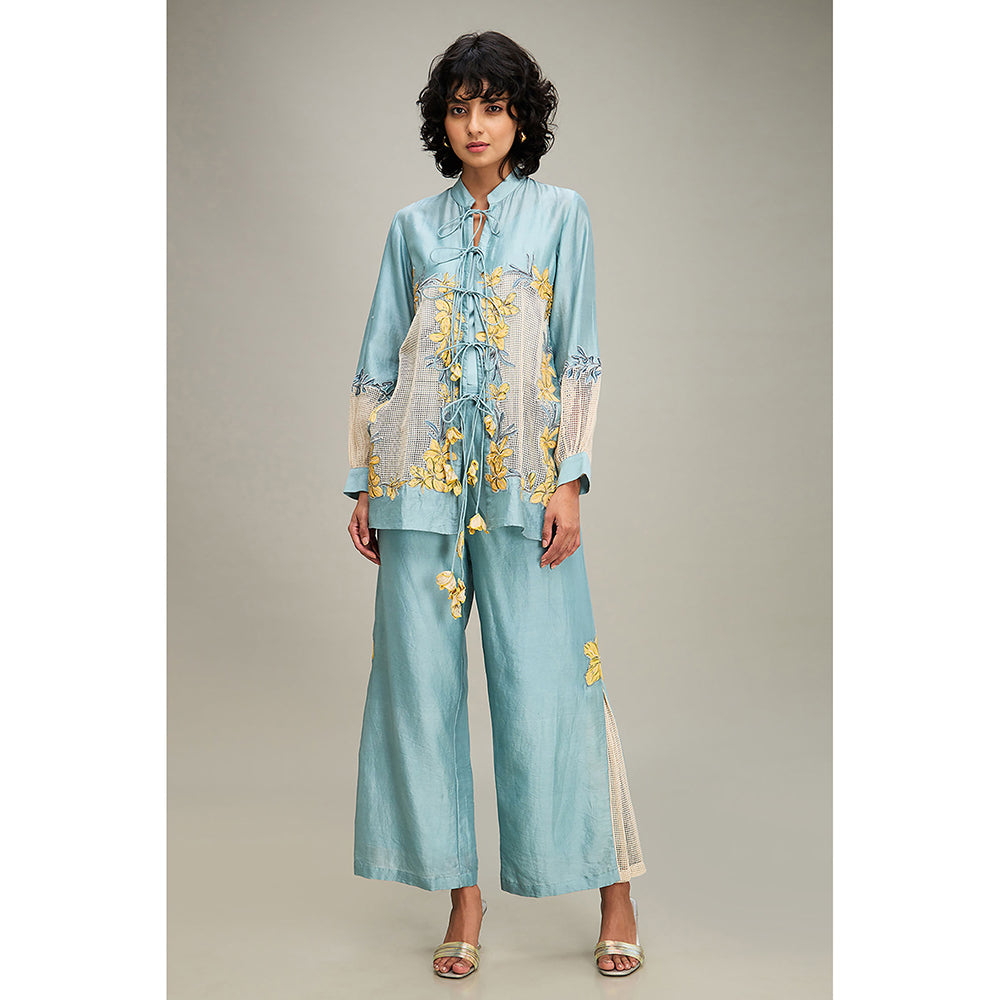 Soup by Sougat Paul Zinnia Applique Co-Ord (Set of 3)