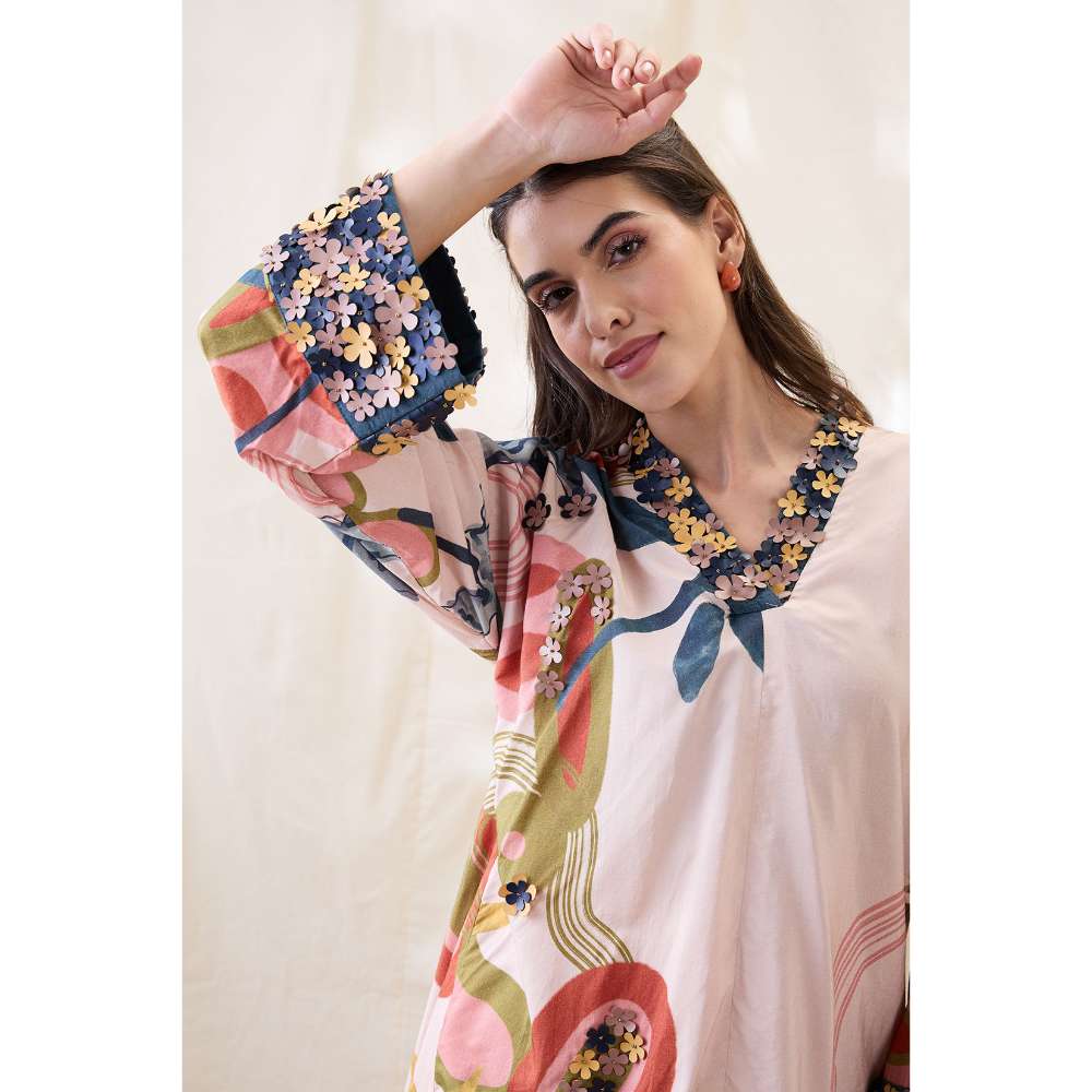 Soup by Sougat Paul Floral Embellished Co-Ord (Set of 2)