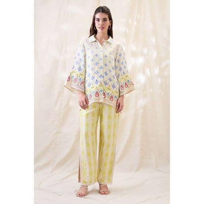 Soup by Sougat Paul Kitchra Appliqued Embellished Co-Ord (Set of 2)