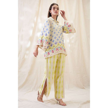Soup by Sougat Paul Kitchra Appliqued Embellished Co-Ord (Set of 2)