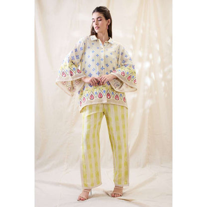 Soup by Sougat Paul Kitchra Appliqued Embellished Co-Ord (Set of 2)