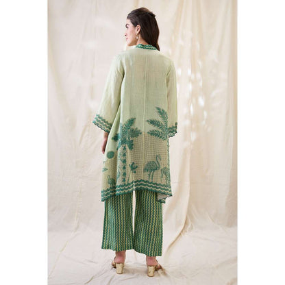 Soup by Sougat Paul Noorani Embellished Kurta Set (Set of 2)