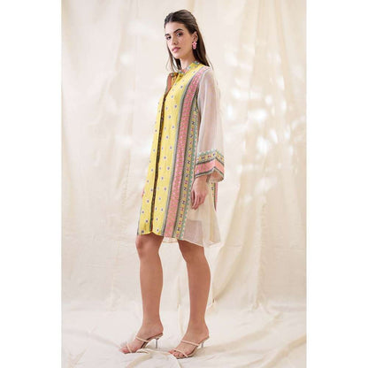 Soup by Sougat Paul Nooma Floral Print A-Line Dress