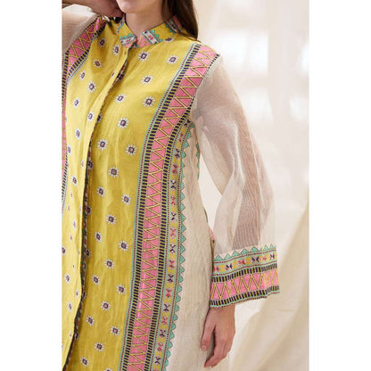Soup by Sougat Paul Nooma Floral Print A-Line Dress