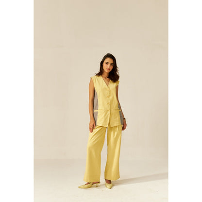 SPACE Nun Kun Cut and Sew Blazer with Pant (Set of 2)