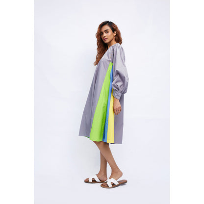 Studio Moda India Grey Annona Dress