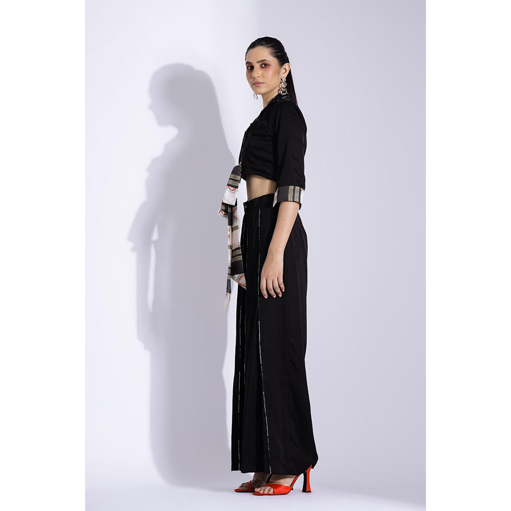 Studio Surbhi Black Printed Co-Ord (Set of 2)
