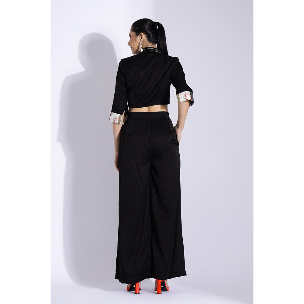 Studio Surbhi Black Printed Co-Ord (Set of 2)