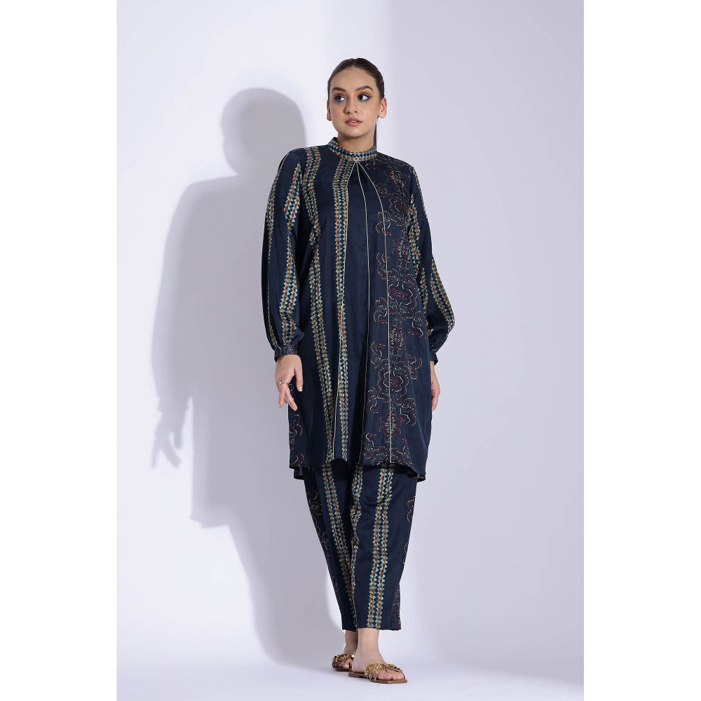 Studio Surbhi Cotton Silk Printed Kurta and Pant (Set of 2)