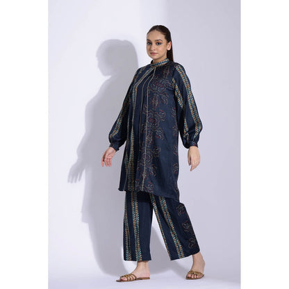 Studio Surbhi Cotton Silk Printed Kurta and Pant (Set of 2)