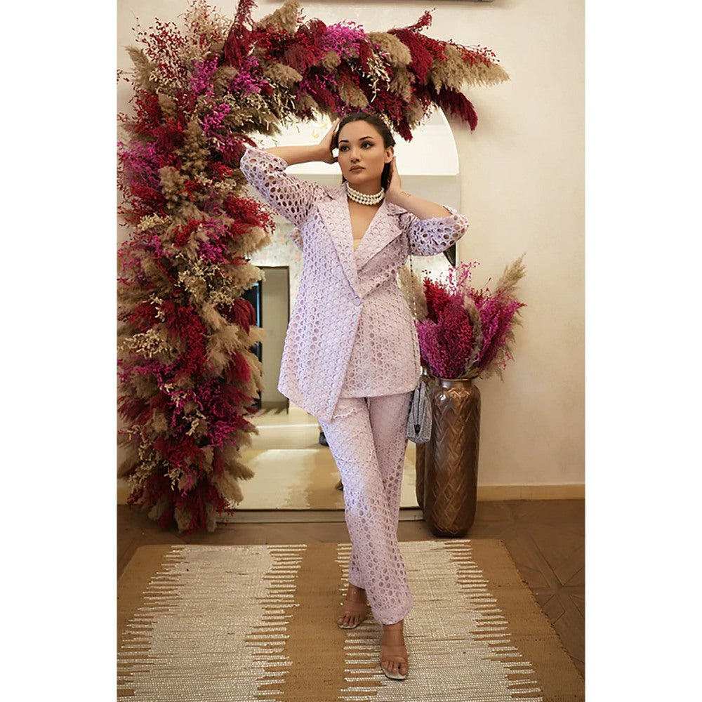 Studio Chiraiya Lavender Women Co-Ord (Set of 2)