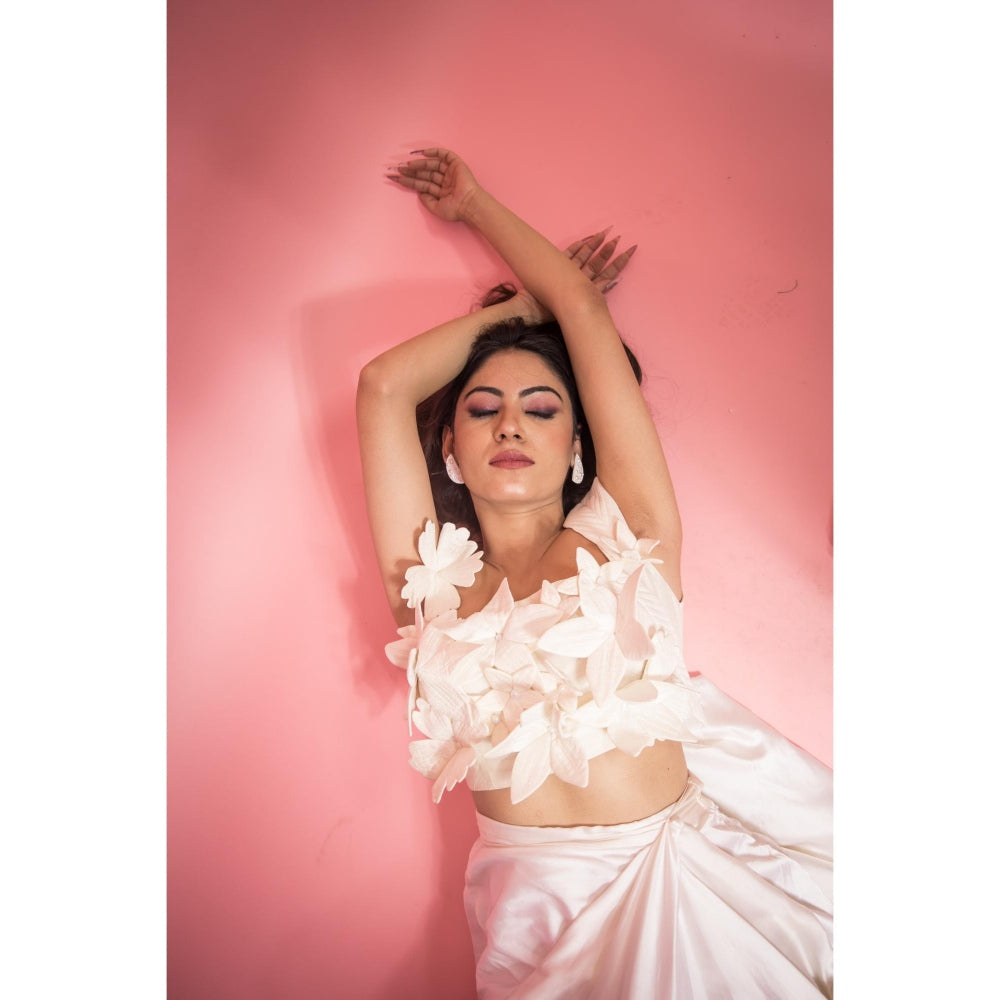 SUBTLE Gulbahar Blouse with Skirt (Set of 2)