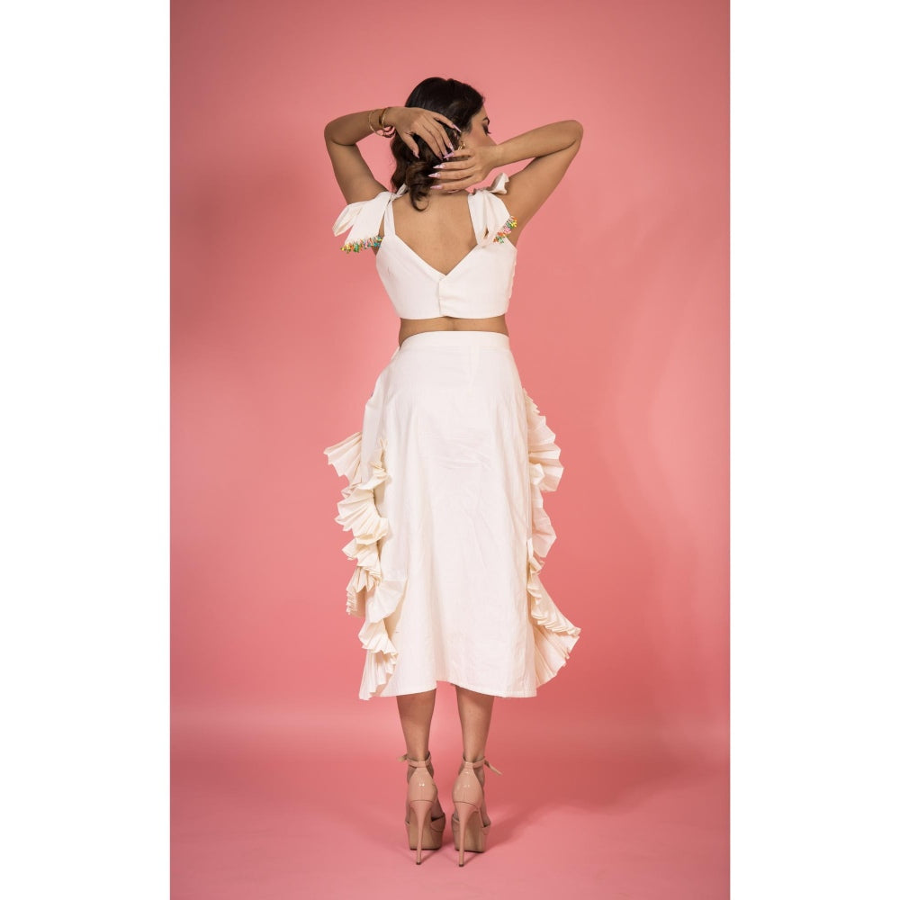SUBTLE Gulsum Blouse with Skirt (Set of 2)