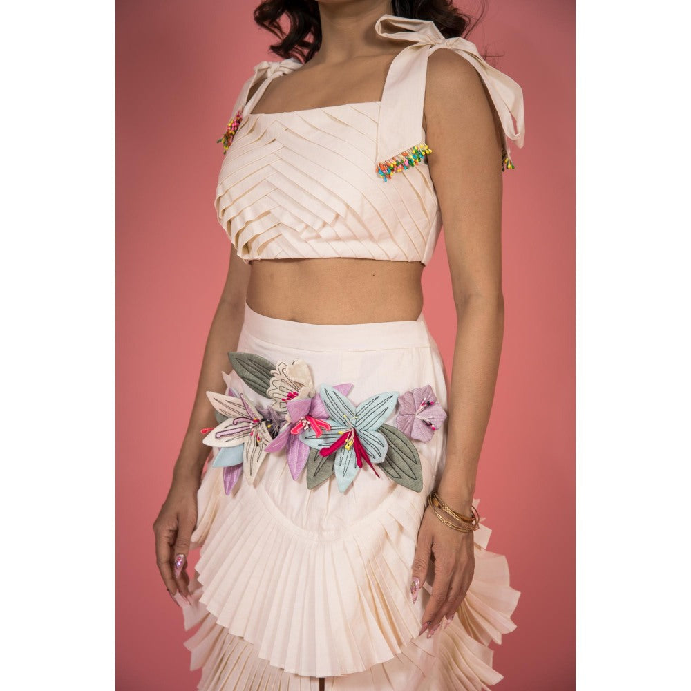 SUBTLE Gulsum Blouse with Skirt (Set of 2)