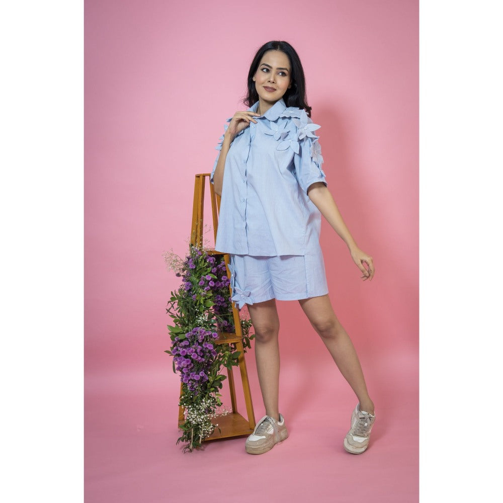SUBTLE Blue Gul Ambar Shirt