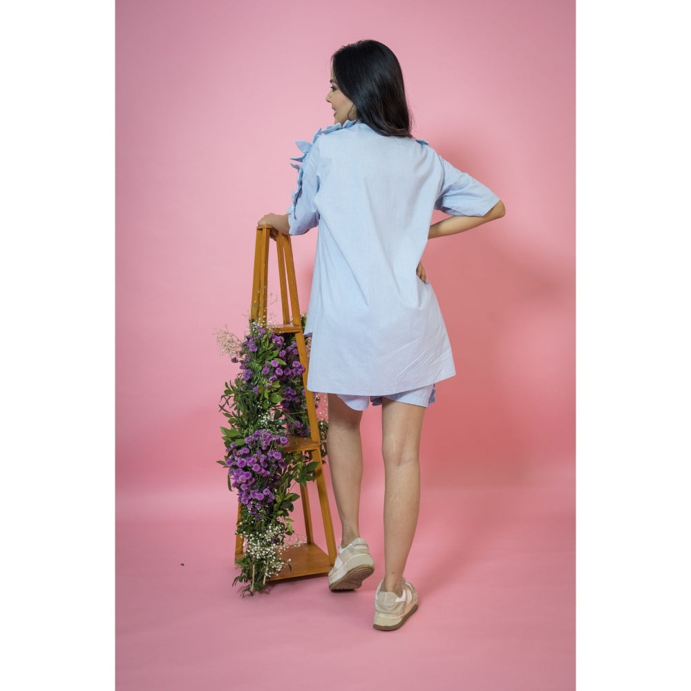 SUBTLE Blue Gul Ambar Shirt
