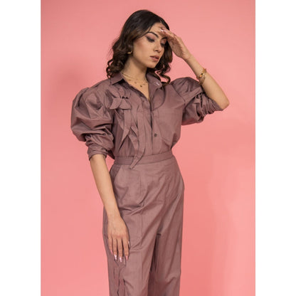 SUBTLE Brown Gulsah Shirt