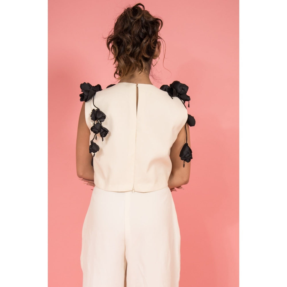 SUBTLE Gul Kohra Crop Top