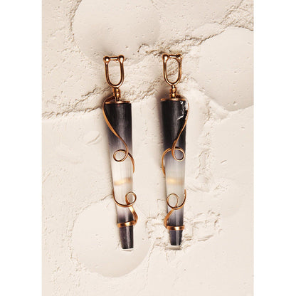 Suhani Pittie Midnight Haze Black Earrings